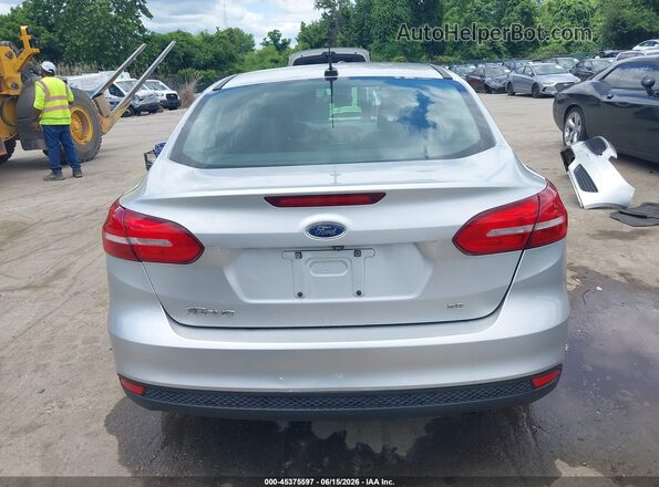 1FADP3F28HL251047 2017 FORD FOCUS Silver 