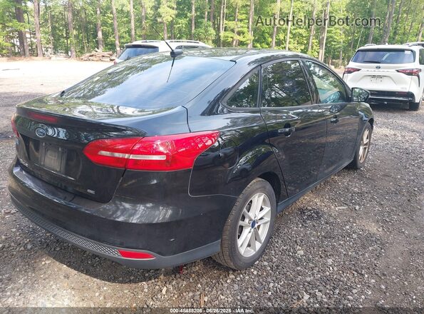 1FADP3F28HL266549 2017 FORD FOCUS Black Tył prawy