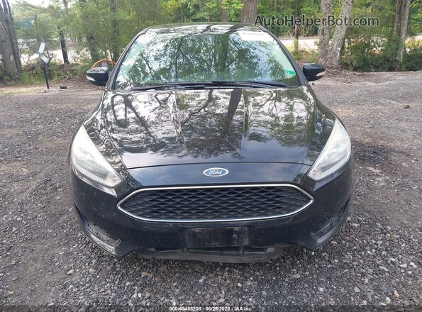 1FADP3F28HL266549 2017 FORD FOCUS Black Widok zestawu wskaźników