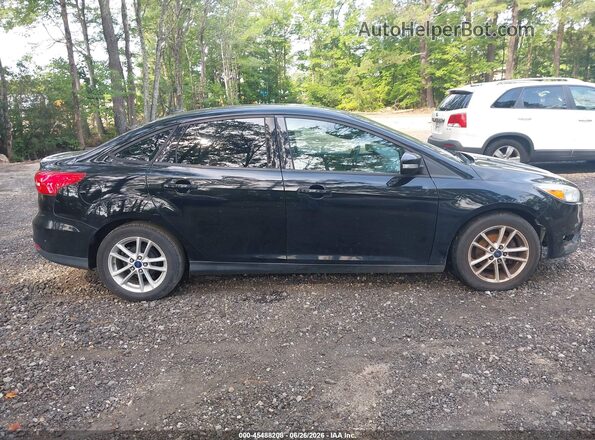 1FADP3F28HL266549 2017 FORD FOCUS Black Widok wnętrza z tyłu
