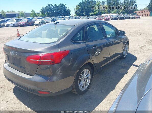 1FADP3F28HL311148 2017 FORD FOCUS Black უკანა მარჯვენა