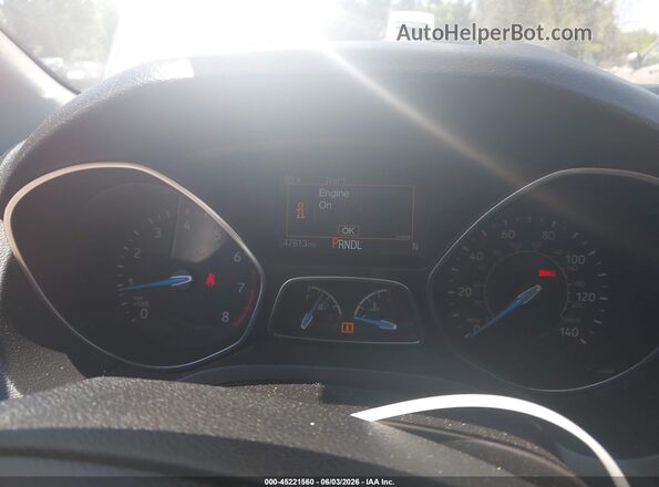1FADP3F28HL311148 2017 FORD FOCUS Black უკანა სავარძლების ხედი