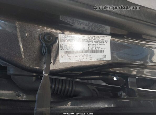 1FADP3F28HL311148 2017 FORD FOCUS Black ძრავის განყოფილების ხედი