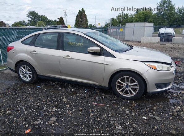 1FADP3F28HL339645 2017 FORD FOCUS Gold Вид задньої частини салону