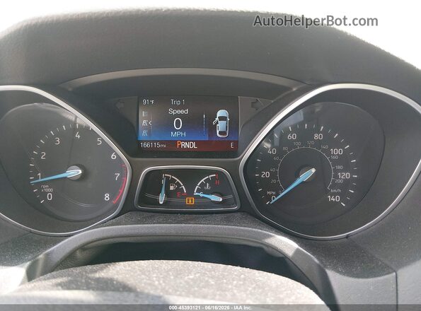 1FADP3F28JL287889 2018 FORD FOCUS White Widok tylnych siedzeń