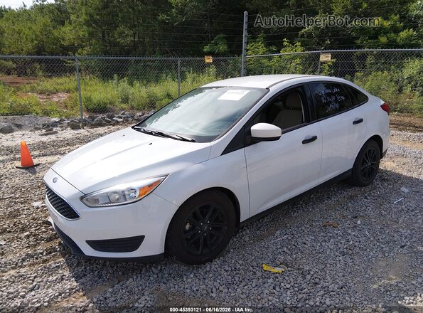 1FADP3F28JL287889 2018 FORD FOCUS White Przód lewy