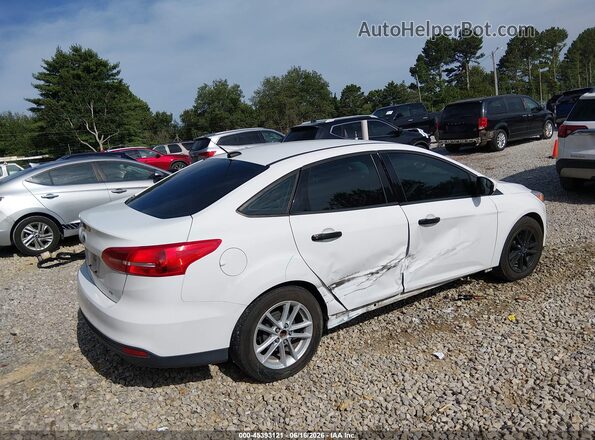 1FADP3F28JL287889 2018 FORD FOCUS White Tył prawy