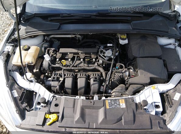 1FADP3F28JL287889 2018 FORD FOCUS White Widok z tyłu