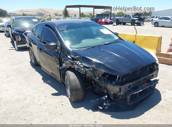 1FADP3F28JL316453 2018 FORD FOCUS Black Դիմացի տեսք