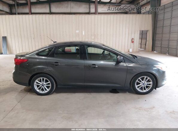 1FADP3F28JL328280 2018 FORD FOCUS Gray Vista interior trasera