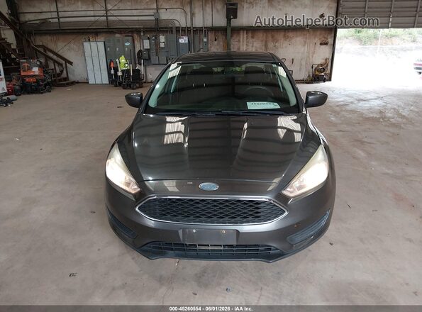 1FADP3F28JL328280 2018 FORD FOCUS Gray Vista del cuadro de instrumentos