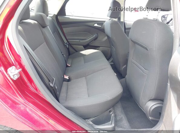 1FADP3F29GL229637 2016 FORD FOCUS Red VIN sticker view