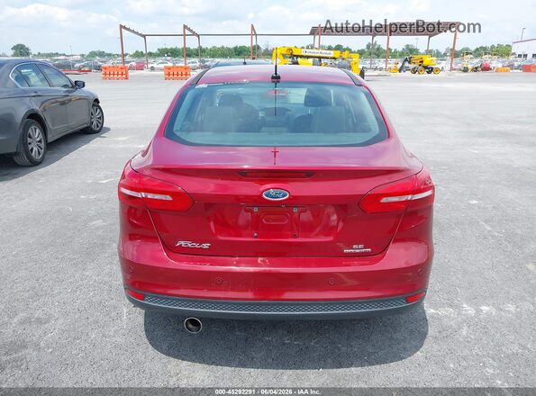 1FADP3F29GL229637 2016 FORD FOCUS Red 