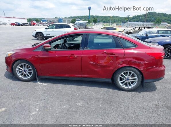 1FADP3F29GL229637 2016 FORD FOCUS Red 360 interior view
