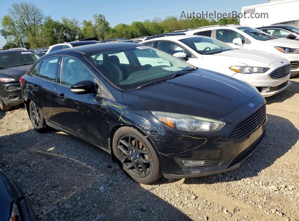 1FADP3F29GL239777 2016 FORD FOCUS Черный Передняя правая четверть
