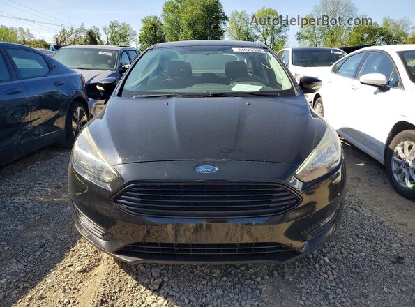 1FADP3F29GL239777 2016 FORD FOCUS Черный Вид спереди