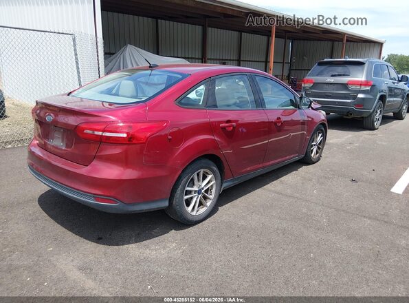 1FADP3F29GL249712 2016 FORD FOCUS Красный 