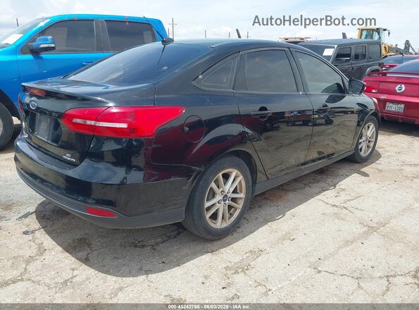 1FADP3F29GL263724 2016 FORD FOCUS Black უკანა მარჯვენა