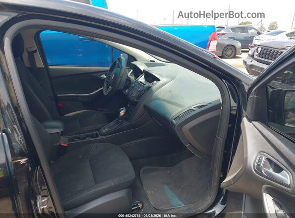 1FADP3F29GL263724 2016 FORD FOCUS Black წინა სალონის ხედი
