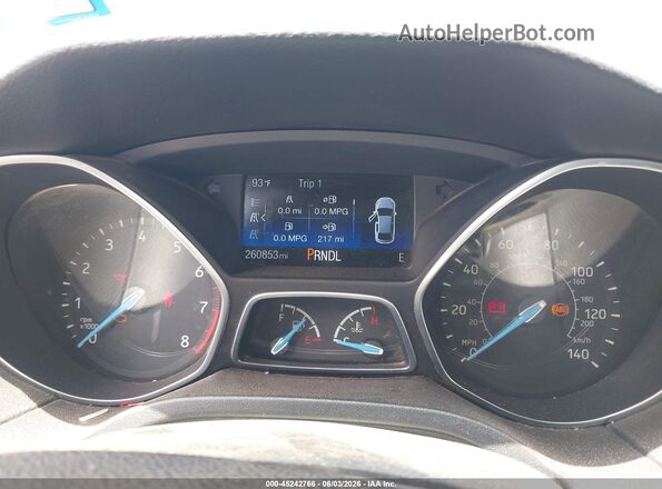 1FADP3F29GL263724 2016 FORD FOCUS Black უკანა სავარძლების ხედი