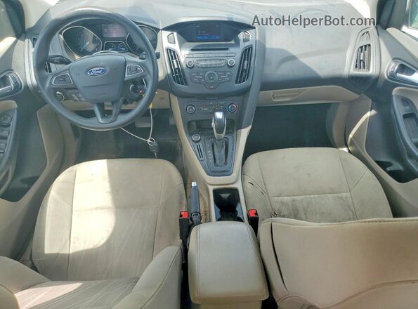 1FADP3F29GL271063 2016 FORD FOCUS White Widok deski rozdzielczej