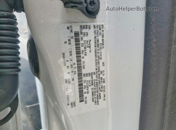 1FADP3F29GL271063 2016 FORD FOCUS White Widok naklejki z numerem VIN