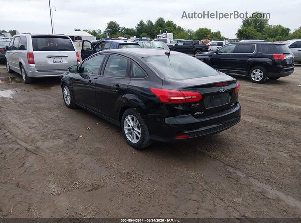 1FADP3F29GL280586 2016 FORD FOCUS Black Trasero izquierdo