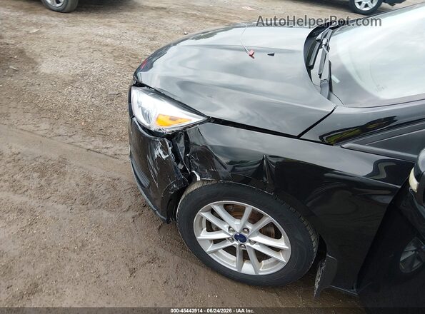 1FADP3F29GL280586 2016 FORD FOCUS Black Vista frontal