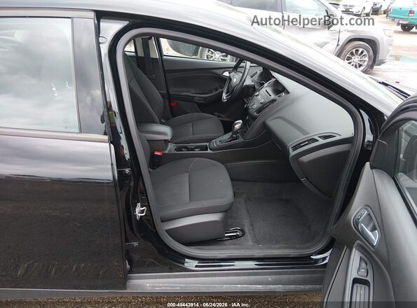 1FADP3F29GL280586 2016 FORD FOCUS Black Vista interior delantera