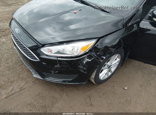 1FADP3F29GL280586 2016 FORD FOCUS Black Vista del cuadro de instrumentos