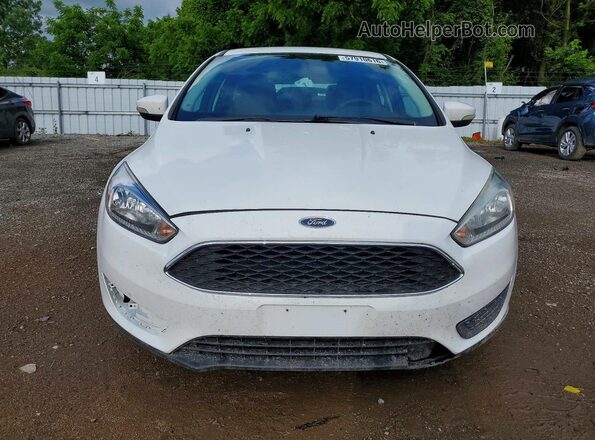 1FADP3F29GL316485 2016 FORD FOCUS White Front view