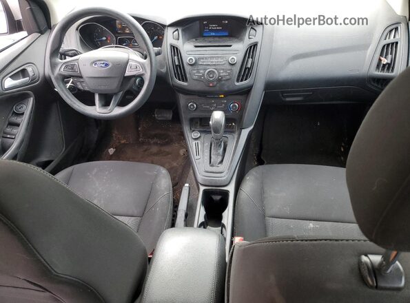 1FADP3F29GL319564 2016 FORD FOCUS Silver Вид панелі приладів