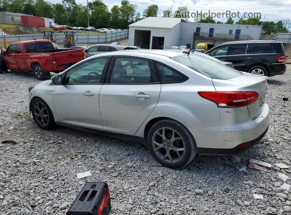 1FADP3F29GL330757 2016 FORD FOCUS Silver Trasero izquierdo