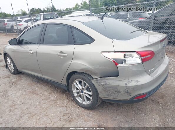 1FADP3F29GL352869 2016 FORD FOCUS Бежевый Задняя левая четверть