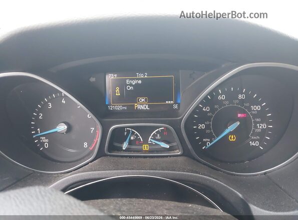 1FADP3F29GL352869 2016 FORD FOCUS Бежевый Вид задних сидений