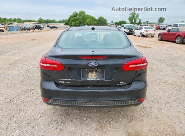 1FADP3F29GL363998 2016 FORD FOCUS Black Widok z tyłu