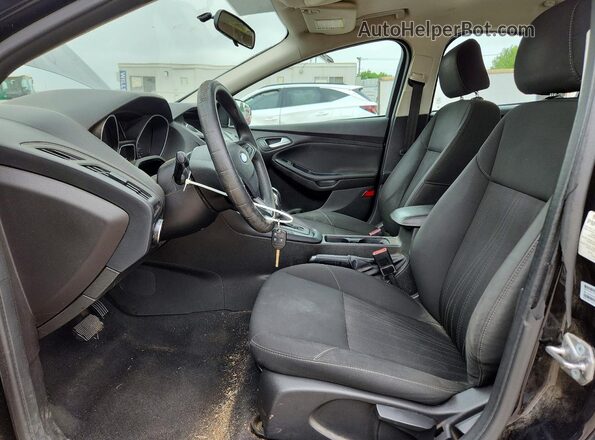 1FADP3F29GL363998 2016 FORD FOCUS Black Widok wnętrza z przodu