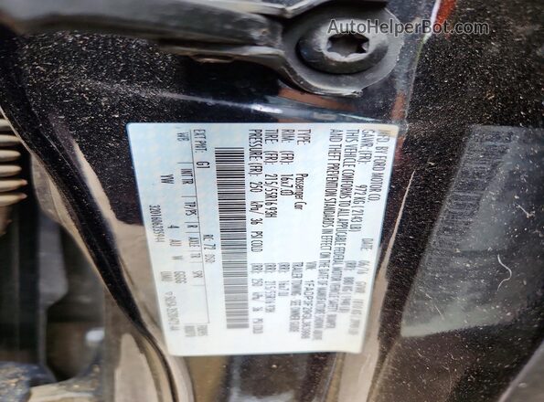1FADP3F29GL363998 2016 FORD FOCUS Black Widok komory silnika