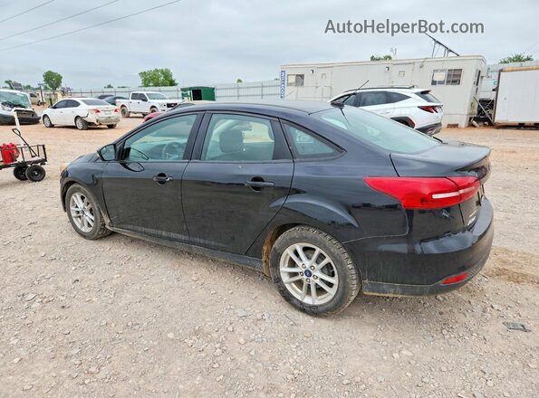 1FADP3F29GL363998 2016 FORD FOCUS Black Tył lewy