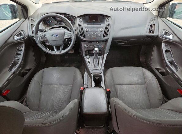 1FADP3F29GL363998 2016 FORD FOCUS Black Widok deski rozdzielczej