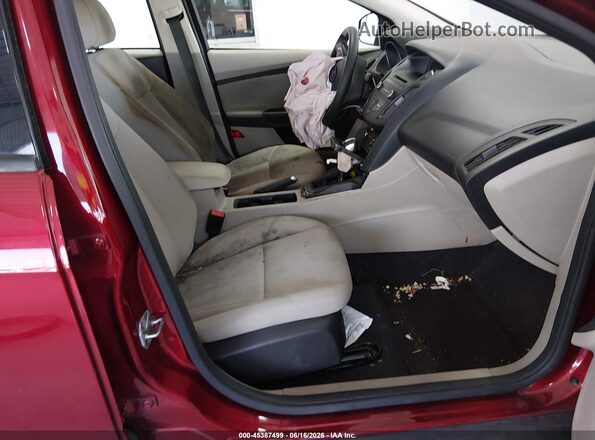 1FADP3F29GL378064 2016 FORD FOCUS Burgundy Սալոնի դիմացի տեսք
