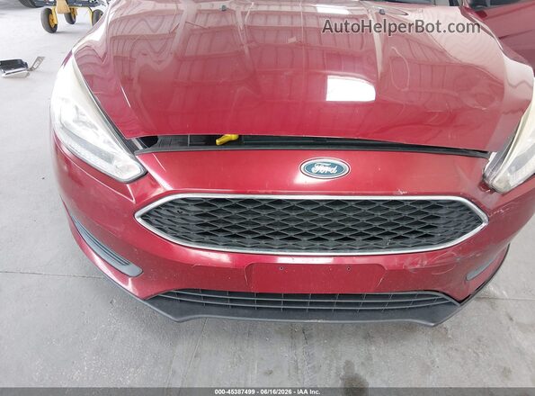1FADP3F29GL378064 2016 FORD FOCUS Burgundy Դիմացի տեսք