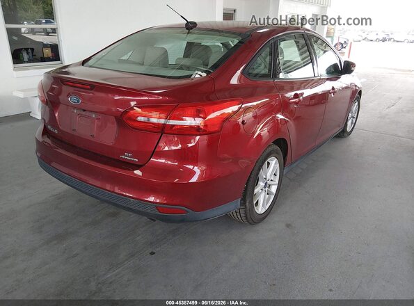 1FADP3F29GL378064 2016 FORD FOCUS Burgundy Հետևի աջ