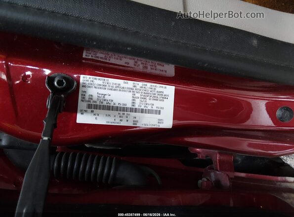 1FADP3F29GL378064 2016 FORD FOCUS Burgundy Շարժիչի բաժամունքի տեսք