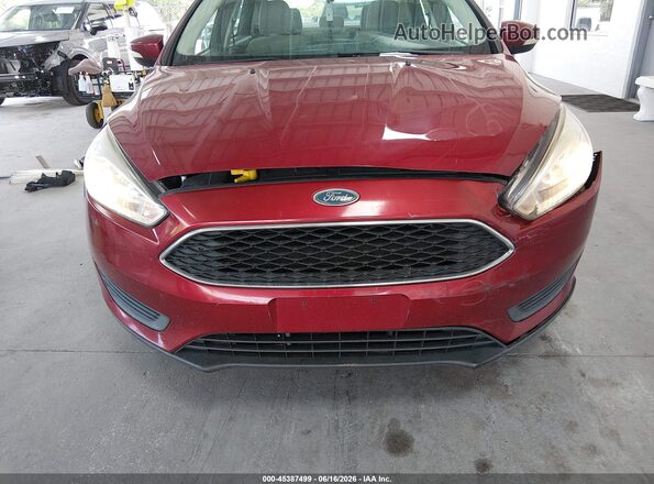 1FADP3F29GL378064 2016 FORD FOCUS Burgundy Սալոնի հետևի տեսք