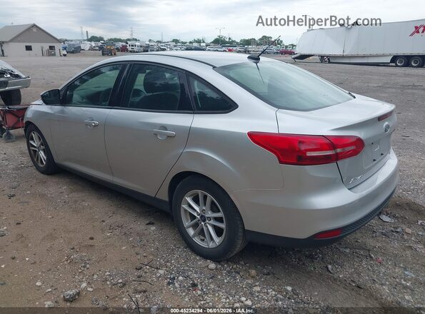 1FADP3F29HL286390 2017 FORD FOCUS Silver Задня ліва чверть