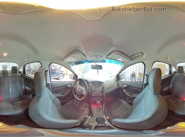 1FADP3F29HL303527 2017 FORD FOCUS Gray Панорамний вид салону 360°
