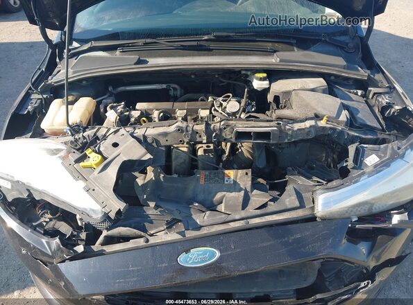 1FADP3F29HL328833 2017 FORD FOCUS Black Rear view