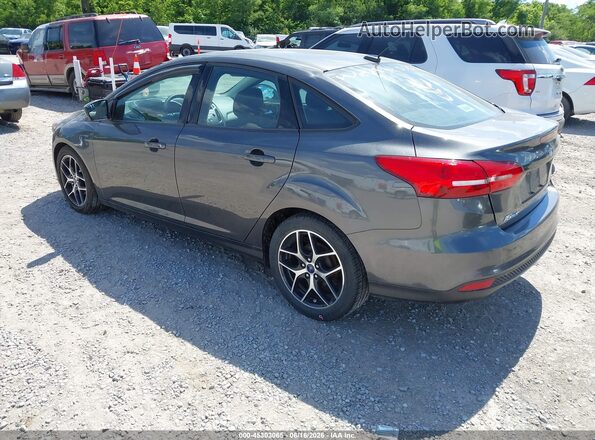 1FADP3F29JL276688 2018 FORD FOCUS Gray Задня ліва чверть