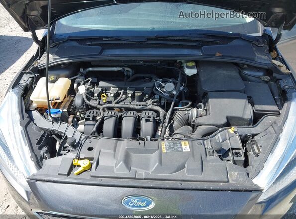 1FADP3F29JL276688 2018 FORD FOCUS Gray Вид ззаду